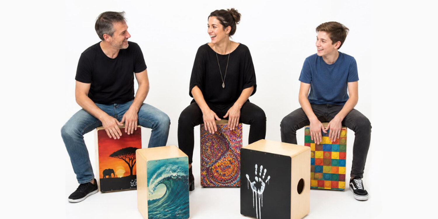 »Spüre den Rhythmus!« – Bau- und Spielkurs Cajaton